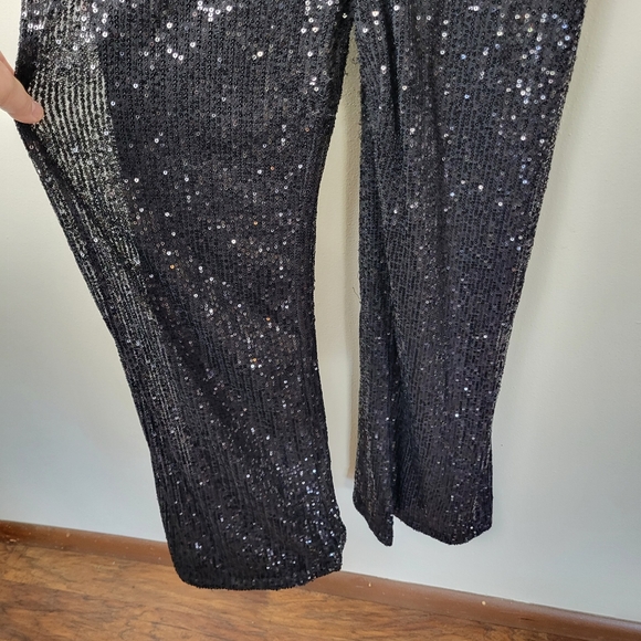 Baltic Born Black Sequin Jumpsuit - Picture 7 of 14